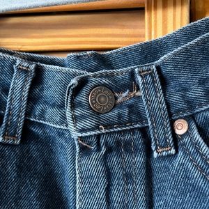 Vintage jean shorts